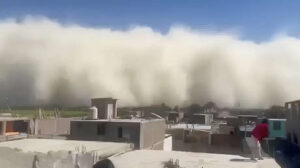 Perú: Tormenta de arena golpea el sur del país