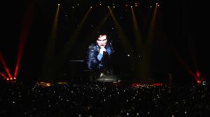 Javier Milei cantó «Demoliendo Hoteles» en su recital
