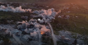 Israel difunde imágenes de ataques a posiciones de Hezbolá en el sur del Líbano