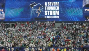 Una fuerte tormenta obliga a evacuar el Francia-Irak y suspender temporalmente el partido del Mundial 2026