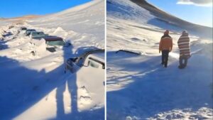 Catamarca: rescataron a 163 turistas atrapados por una intensa tormenta de nieve en el Balcón del Pissis