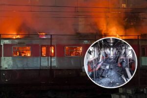 Incendio en un tren de la Línea 12-Safira paraliza el transporte ferroviario en São Paulo