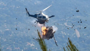 Dos muertos tras la colisión de dos helicópteros que combatían un incendio forestal en Grecia