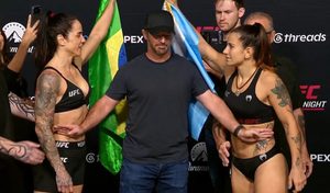 Ailín Pérez y Norma Dumont protagonizaron un tenso careo: preservativos y dólares en el pesaje de UFC