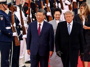 Trump recibió a Xi Jinping en Estados Unidos en una visita marcada por la tensión entre Washington y Beijing