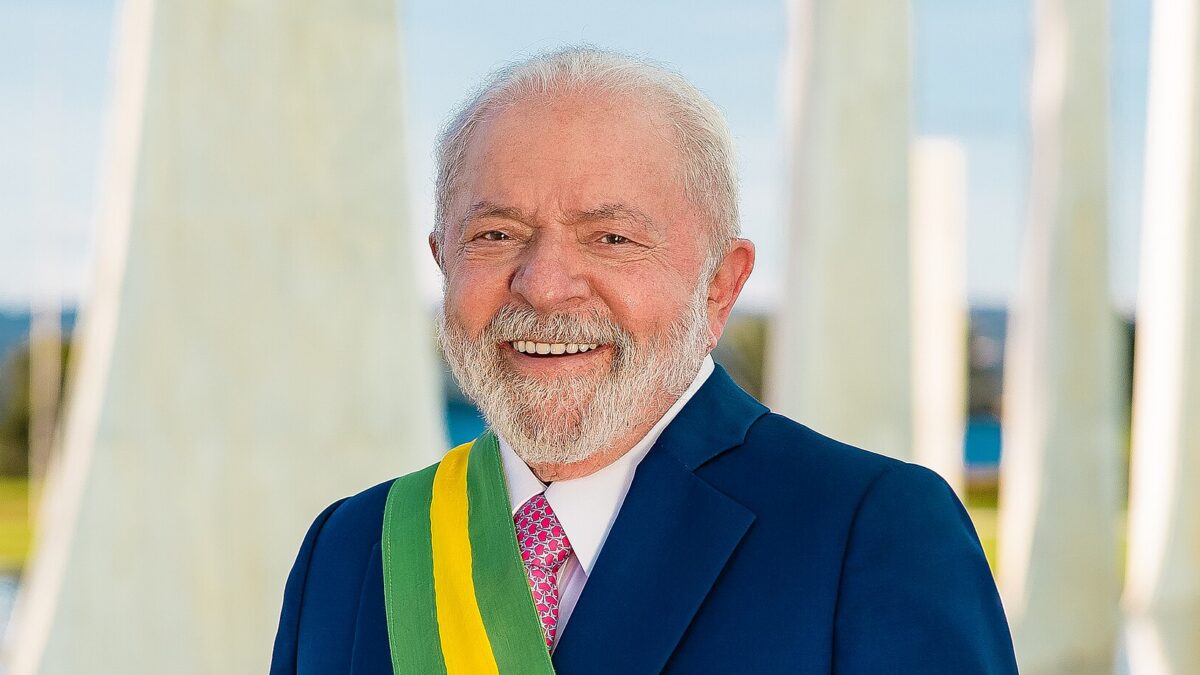 Retrato oficial del presidente de Brasil, Luiz Inácio Lula da Silva