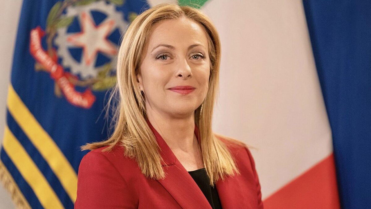 Giorgia Meloni, primera ministra de Italia