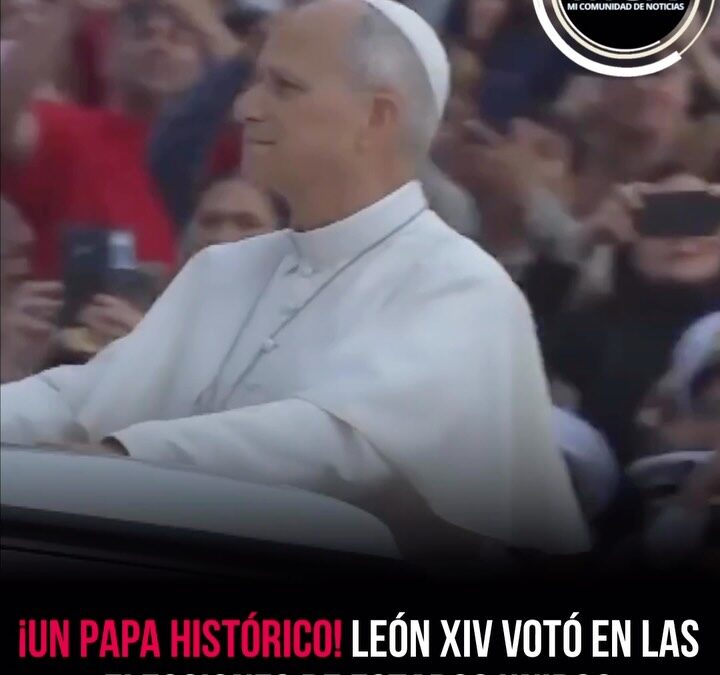 Portada del video sobre el voto por correo del papa León XIV